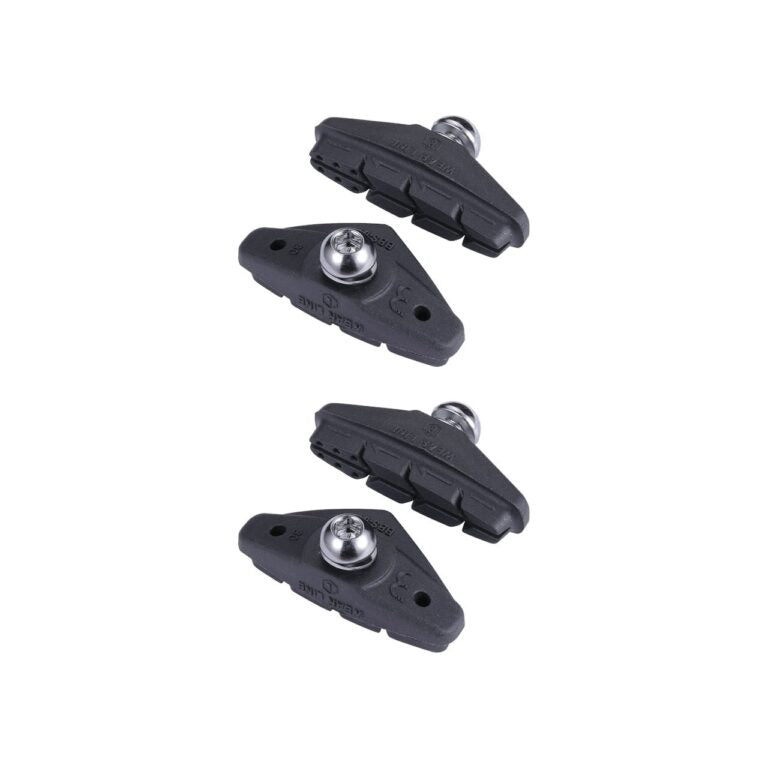 BBB Cycling BBS-01D Roadstop Deluxe Pads 2 Pairs - Black