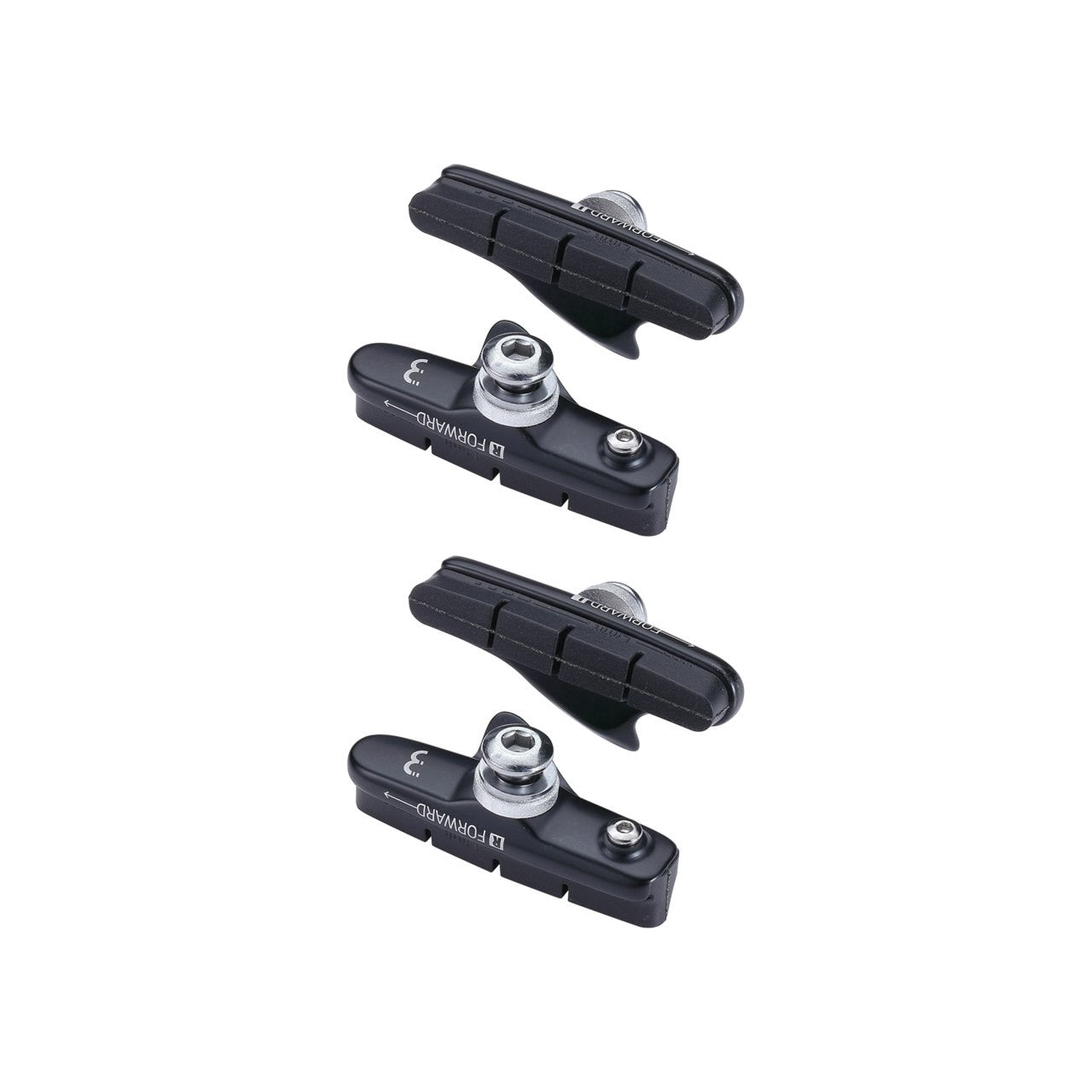 BBB Cycling BBS-02CBK Road Cartridge Campga Brake Pads 2 Pair - Black
