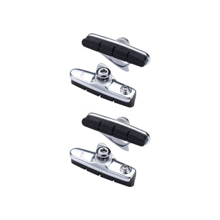 BBB Cycling BBS-02 Roadstop Rim Cartridge Brake Pads 2 Pairs - Silver