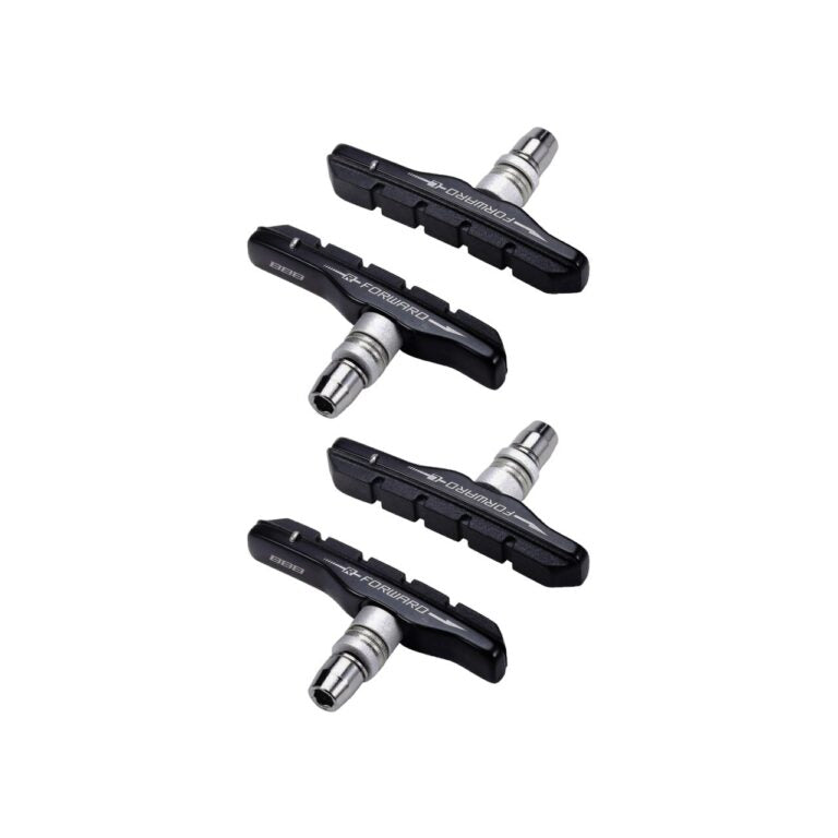 BBB Cycling BBS-05BK V-Stop Brake Shoes 2 Pairs - Black