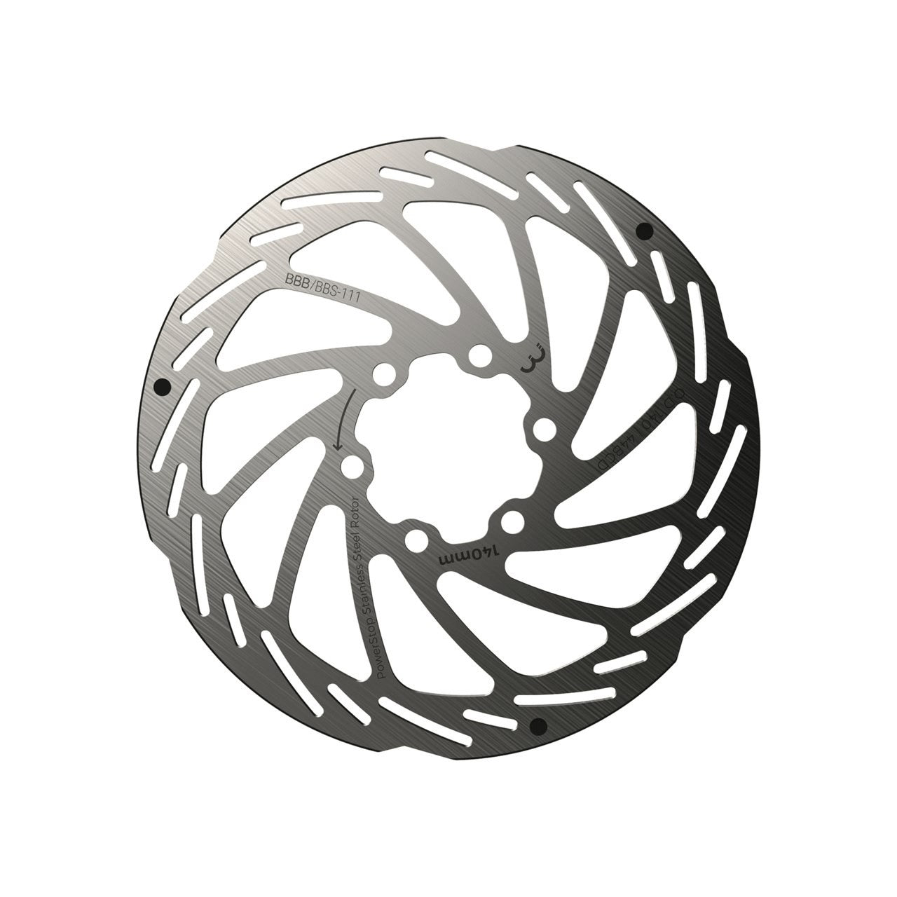 BBB Cycling BBS-111 Disc Brake Rotor Powerstop 140MM