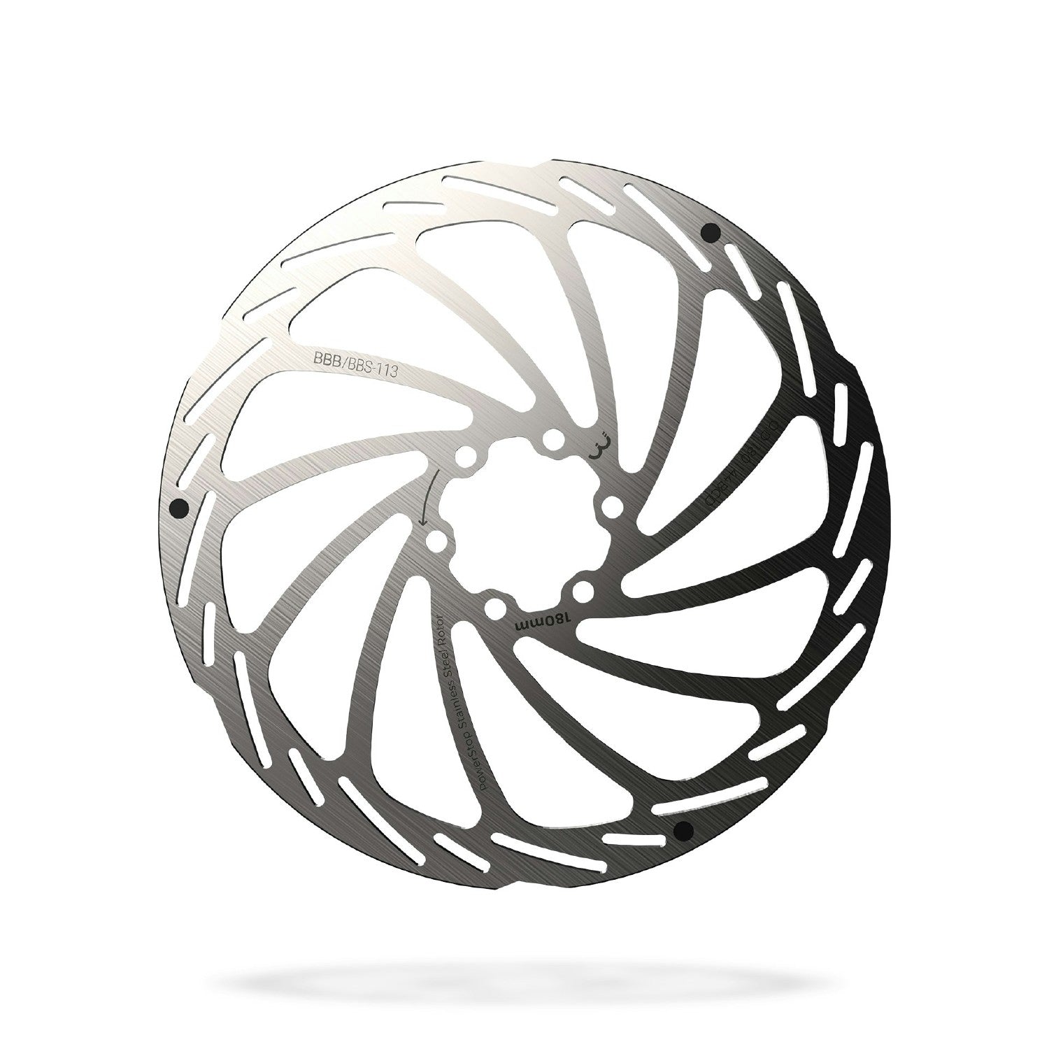 BBB Cycling BBS-112 Powerstop Disc Brake Rotor 160MM