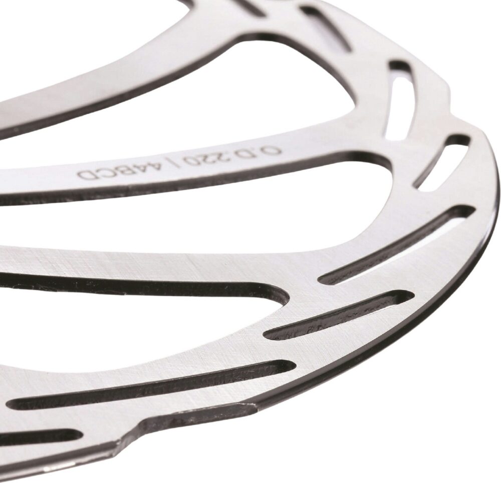 BBB Cycling BBS-115 Powerstop Disc Brake Rotor 220MM - Silver