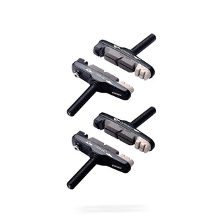 BBB Cycling BSM-11T Cross Stop Cartridge Brake Pads 2 Pairs - Black