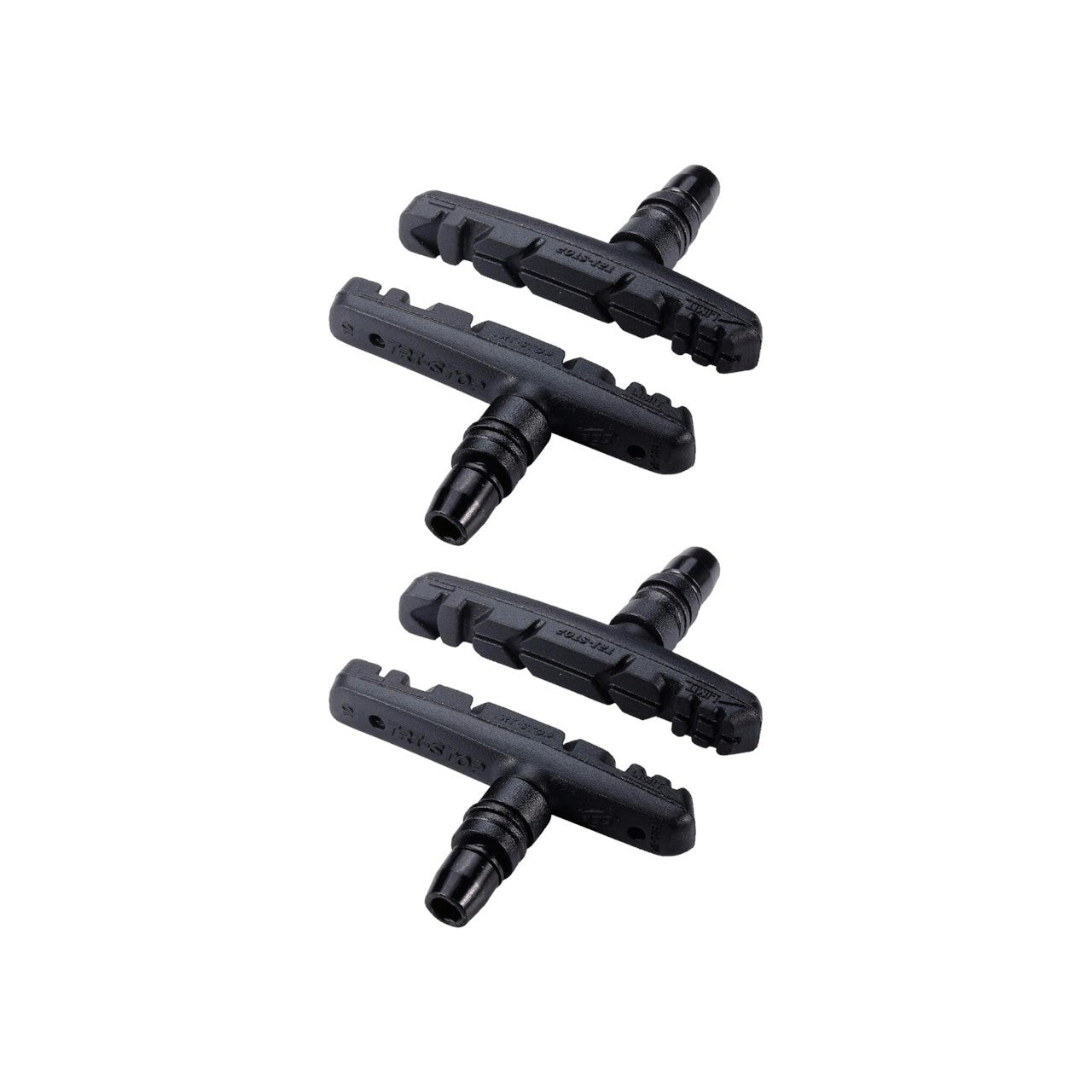 BBB Cycling BBS-15T Tristop Inserts Triple Compound 2 Pairs - Black