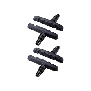BBB Cycling BBS-15T Tristop Inserts Triple Compound 2 Pairs - Black