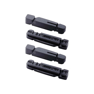 BBB Cycling BBS-27 Techstop Cartridge 4-IN-1 Brake Pads 2 Pairs - Black