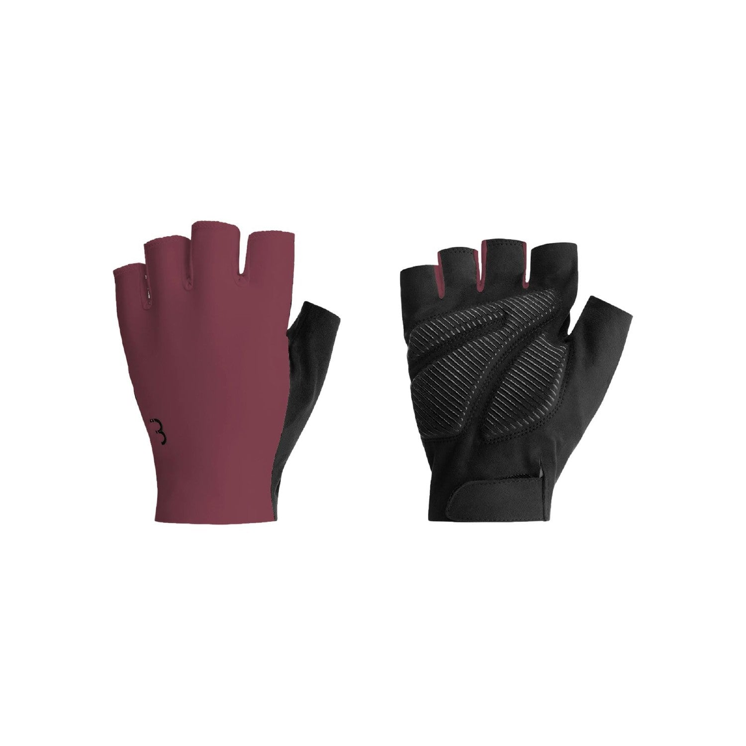 BBB Cycling HighSupport Half finger Gloves - Red
