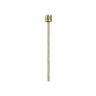 BBB Cycling BCB-13 Derailleur Speed Wire Polished Shifting Cable - Gold