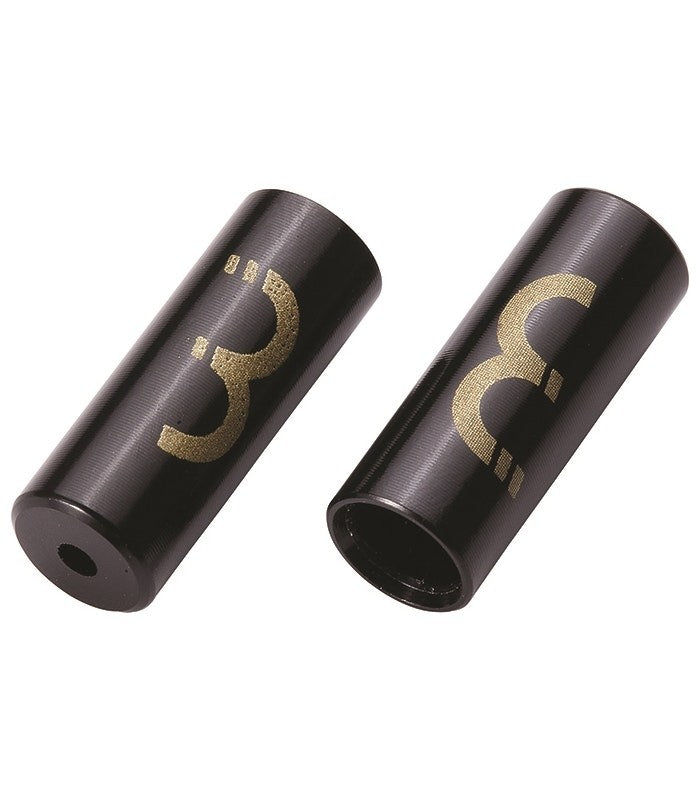 BBB Cycling BCB-152 Sealed Cable Ferrules Fits Shift Housing Alloy 4MM 100 Pcs - Black