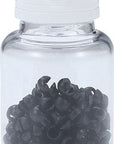 BBB Cycling BCB-173 Housing Connector Plastic Fits 4-5MM 50 Pcs - Black