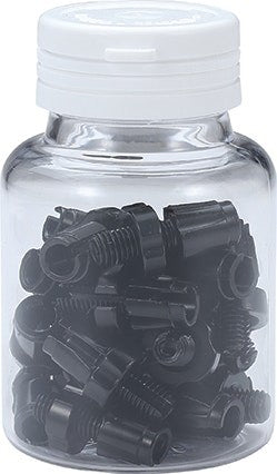 BBB Cycling BCB-174 Adjusting Brake Barrel Fit M7 Threaded Blever 20 Pcs- Black