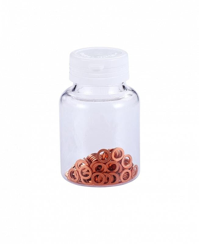 BBB Cycling BCB-251 O-Ring Dot &amp; Mineral OD9MM ID6MMX1 100 Pieces- Copper