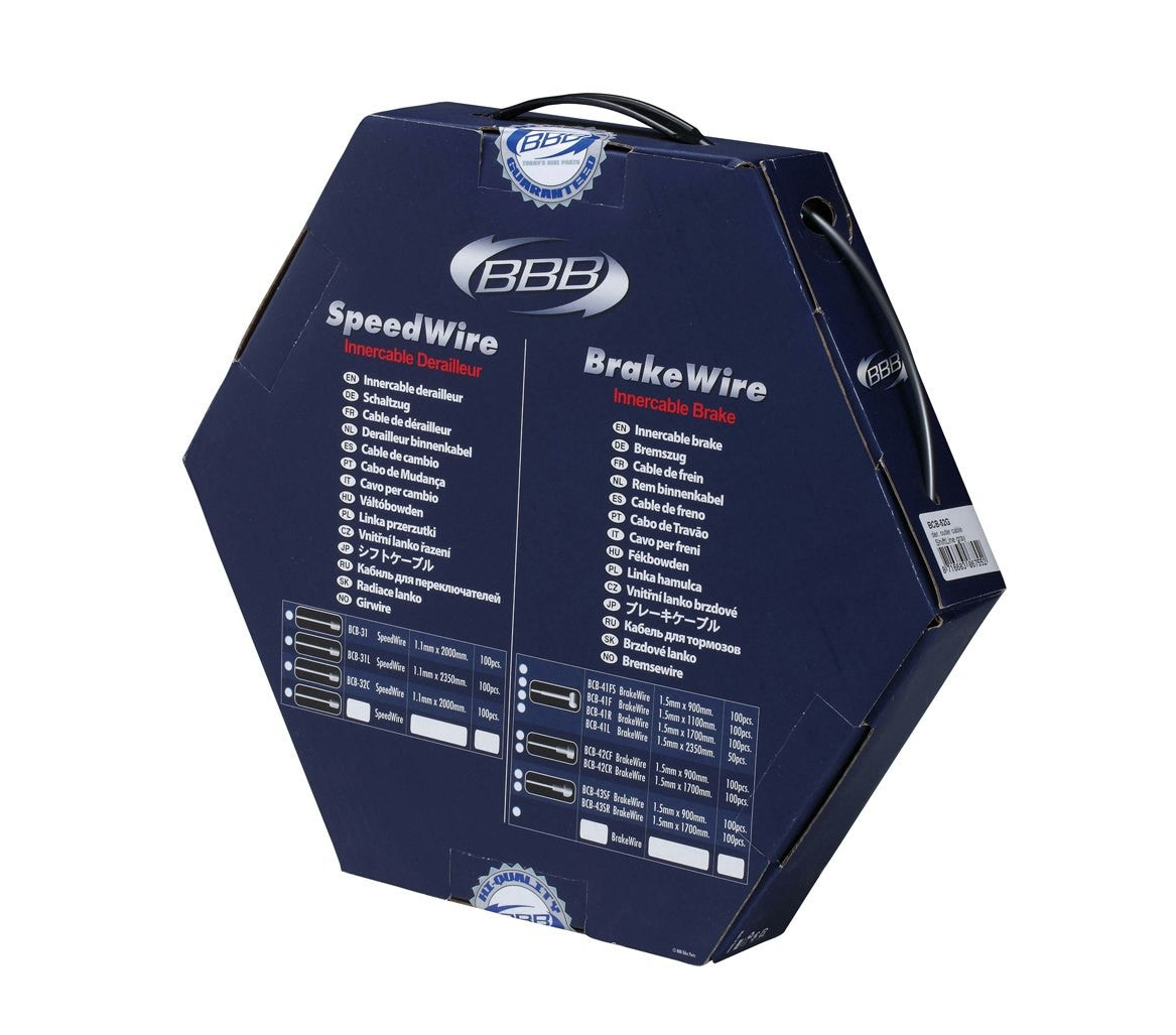 BBB Cycling BCB-51-CH-C50 Stopline Outer CEX 50Mtr - Chrome