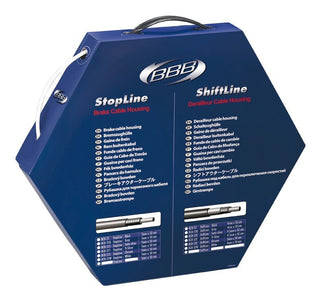 BBB Cycling BCB-52-CH-C50 Shiftline Outer 5MM Dia 50 MTR - Chrome