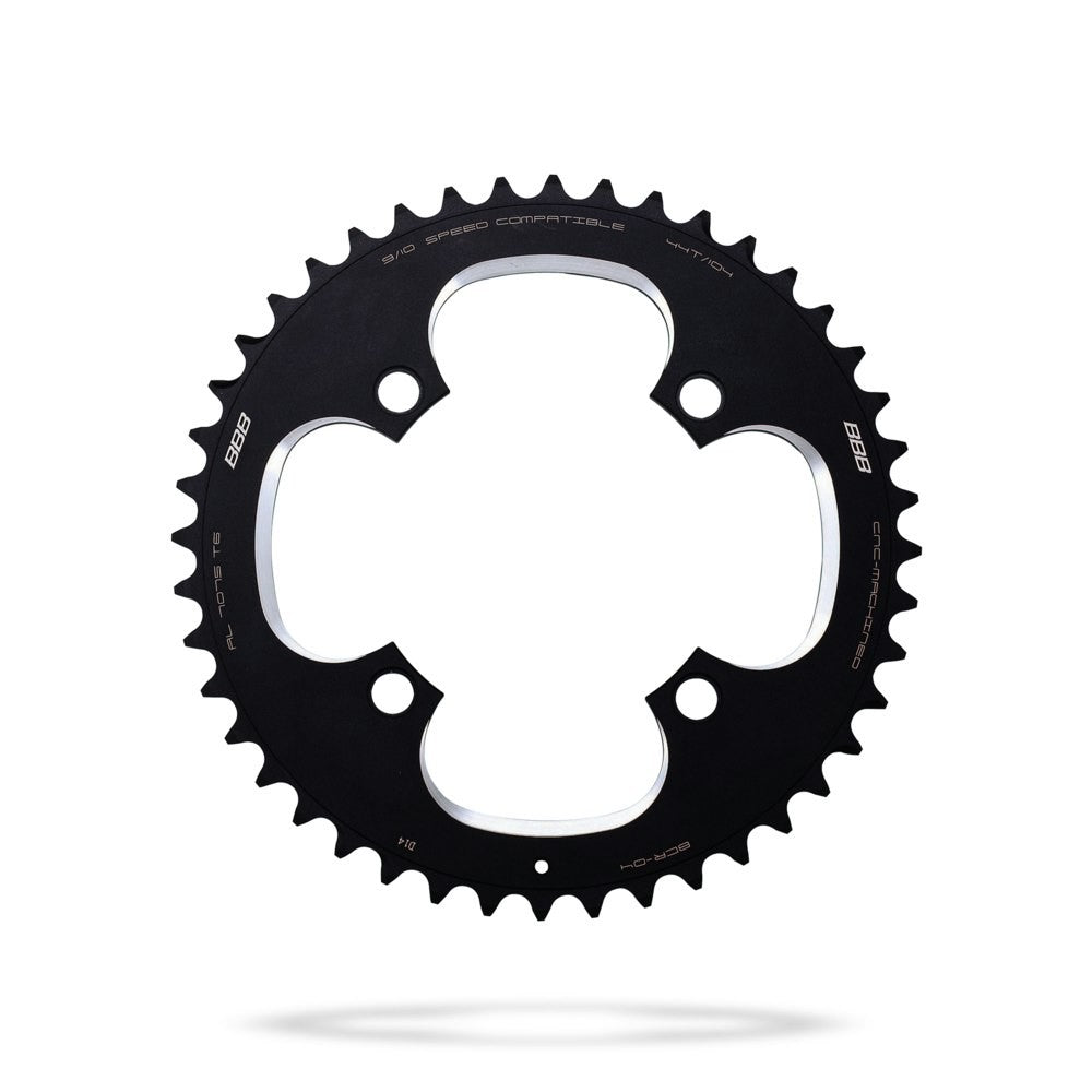 BBB Cycling BCR-04 RoundAbout MTB 4 Arm 104 PCD Chainring - 44T Black