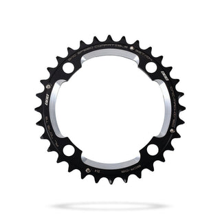 BBB Cycling BCR-8 RoundAbout MTB 4 Arm W/Pins 104 PCD Chainring - 32T Black
