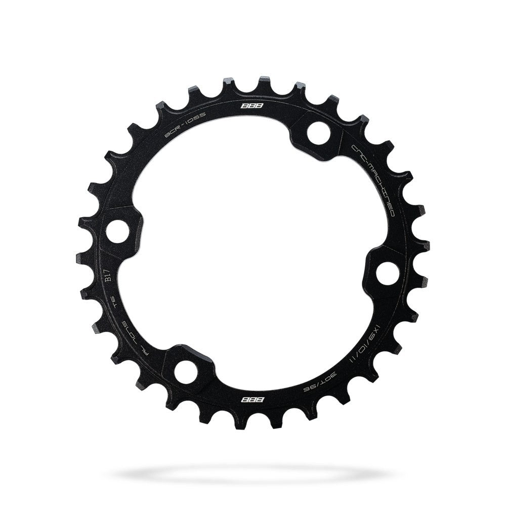 BBB Cycling BCR-105S MTB Gear Chainring Shimano XT M8000 96MM - 30T 96 PCD