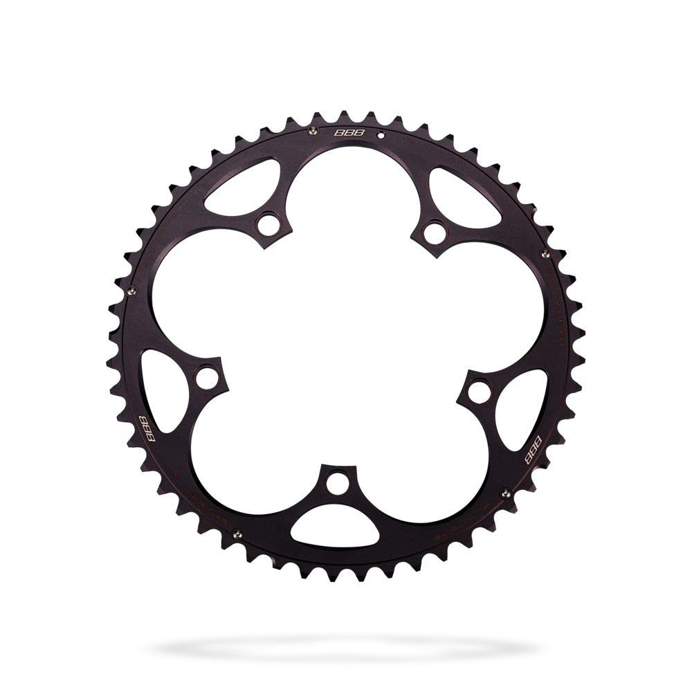 BBB Cycling BCR-11L RoadGear Shiman Sram 9/10 Speed 130 PCD Large Chainring - 53T Black