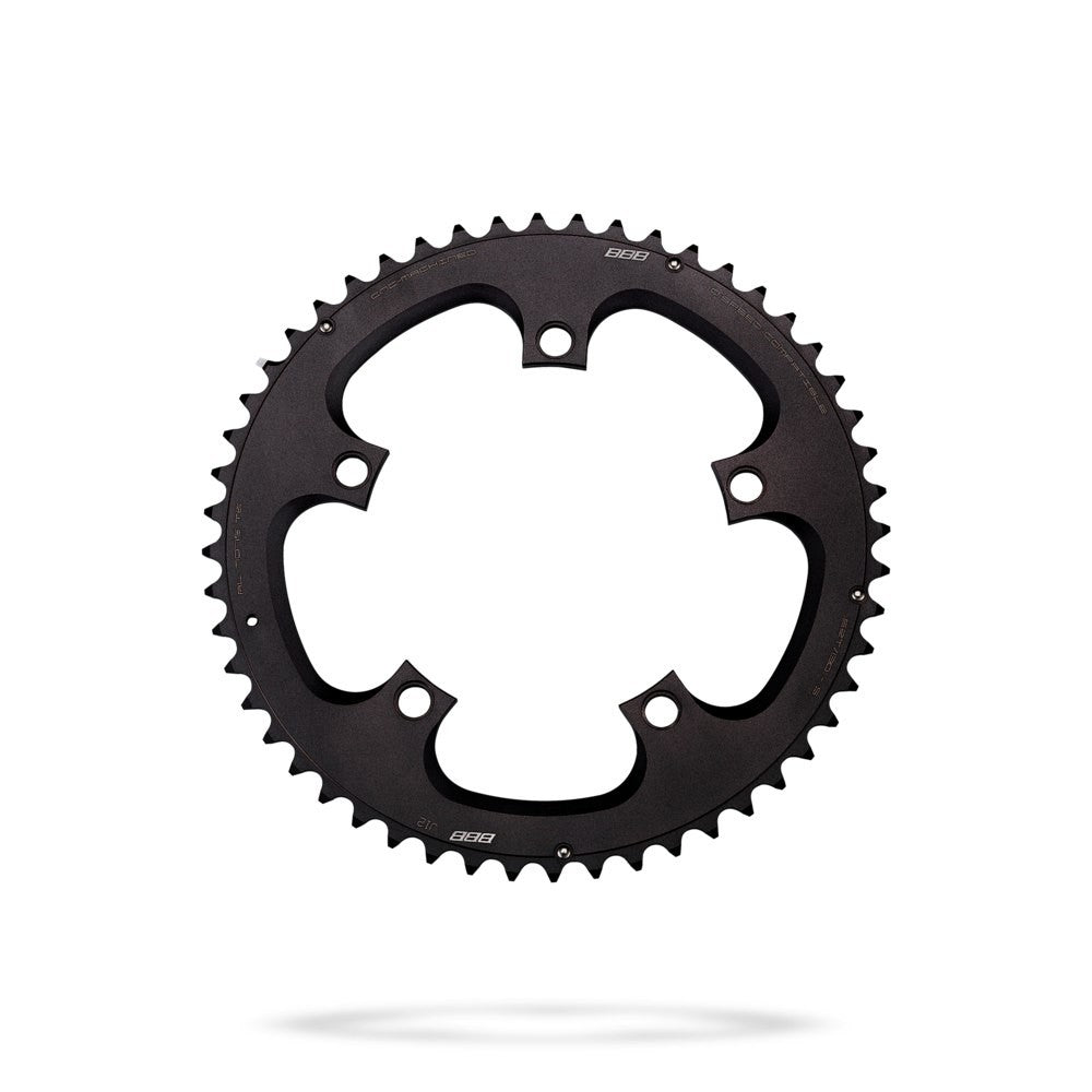 BBB Cycling BCR-14 TripleGear 105 5702Ultegra 6703 Chainring - 52T Black