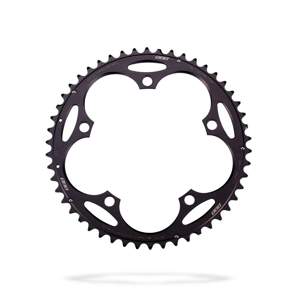 BBB Cycling BCR-21L RoadGear Campagnolo 135 PCD Large Chainring - 50T Black