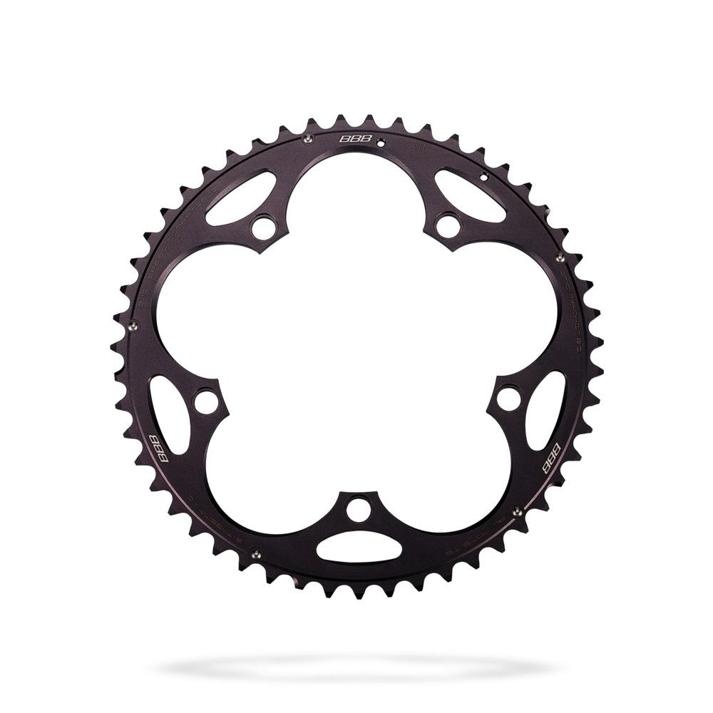 BBB Cycling BCR-21L RoadGear Campagnolo 135 PCD Large Chainring - 51T Black