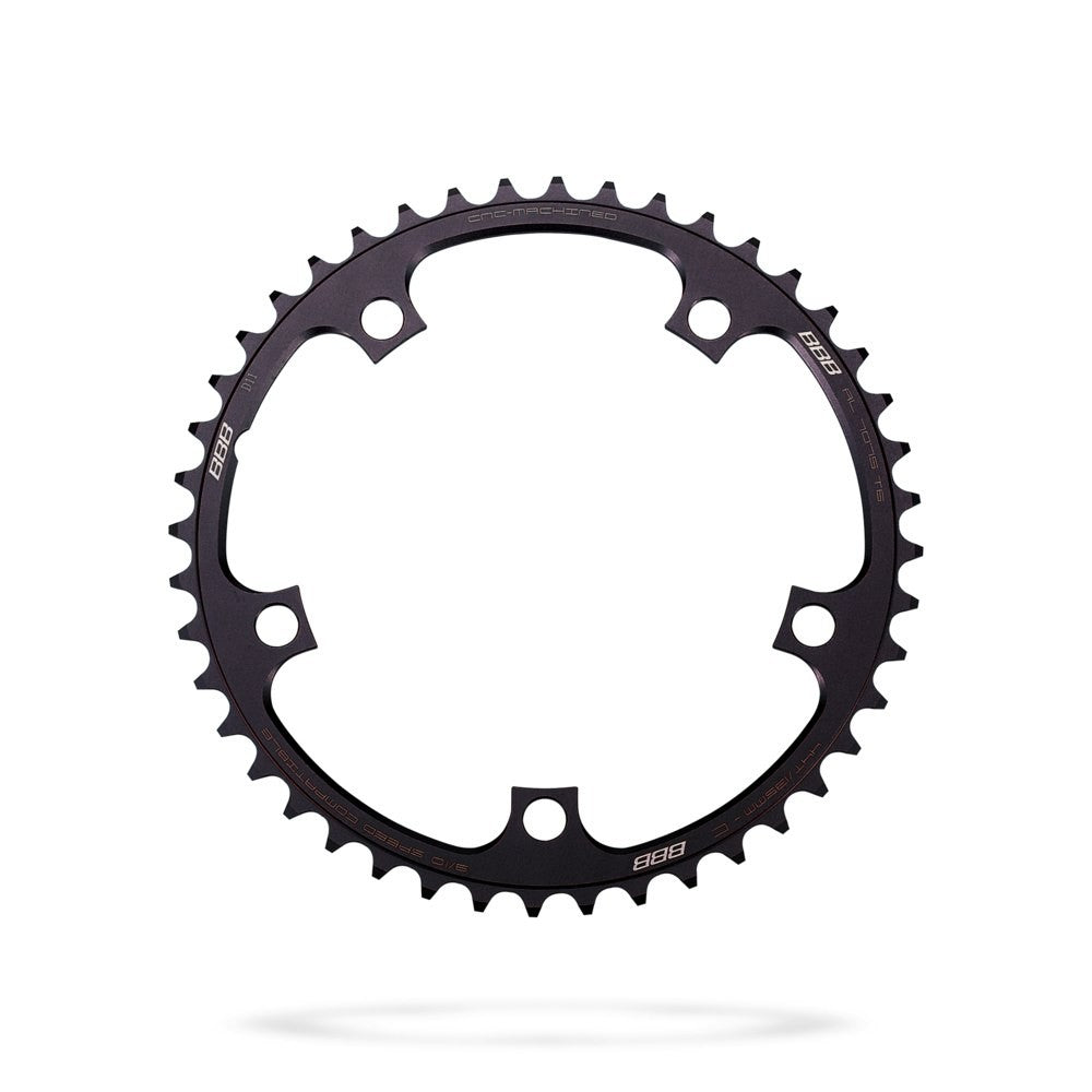 BBB Cycling BCR-21S RoadGear Campagnolo 9/10 Speed 135PCD Small Chainring - 44T Black