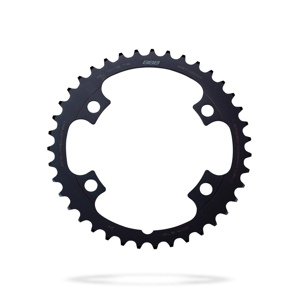 BBB Cycling BCR-26 Eleven Gear 4 Arm Inner Ring Chainring - 39T