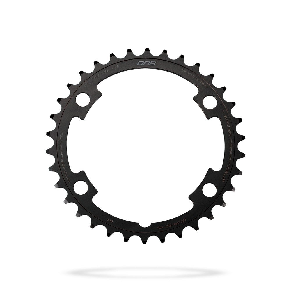 BBB Cycling BCR-26 Eleven Gear 4 Arm Inner Ring Chainring - 34T
