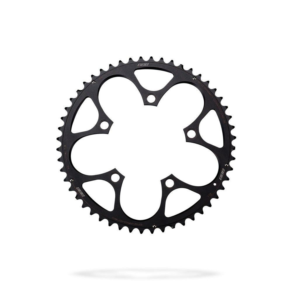 BBB Cycling BCR-31L CompactGear Shimano Compact Sram 9/10 110 PCD Large Chainring - 52T Black