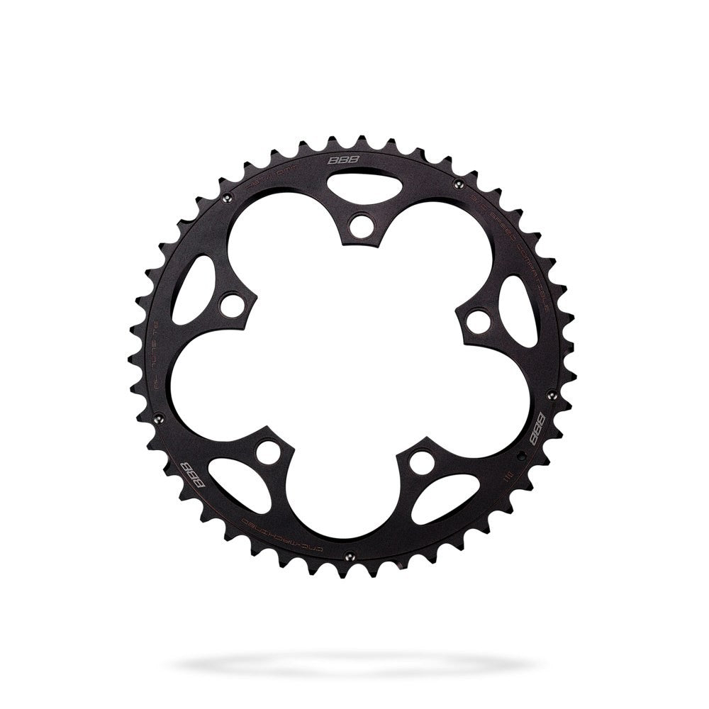BBB Cycling BCR-31L CompactGear Shimano Compact Sram 9/10 110 PCD Large Chainring - 46T Black