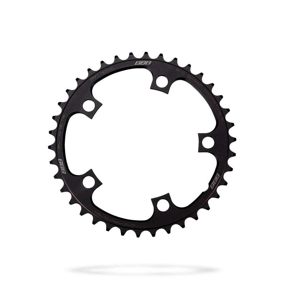 BBB Cycling BCR-31S CompactGear Shimano Compact Sram 9/10 110 PCD Small Chainring - 38T Black