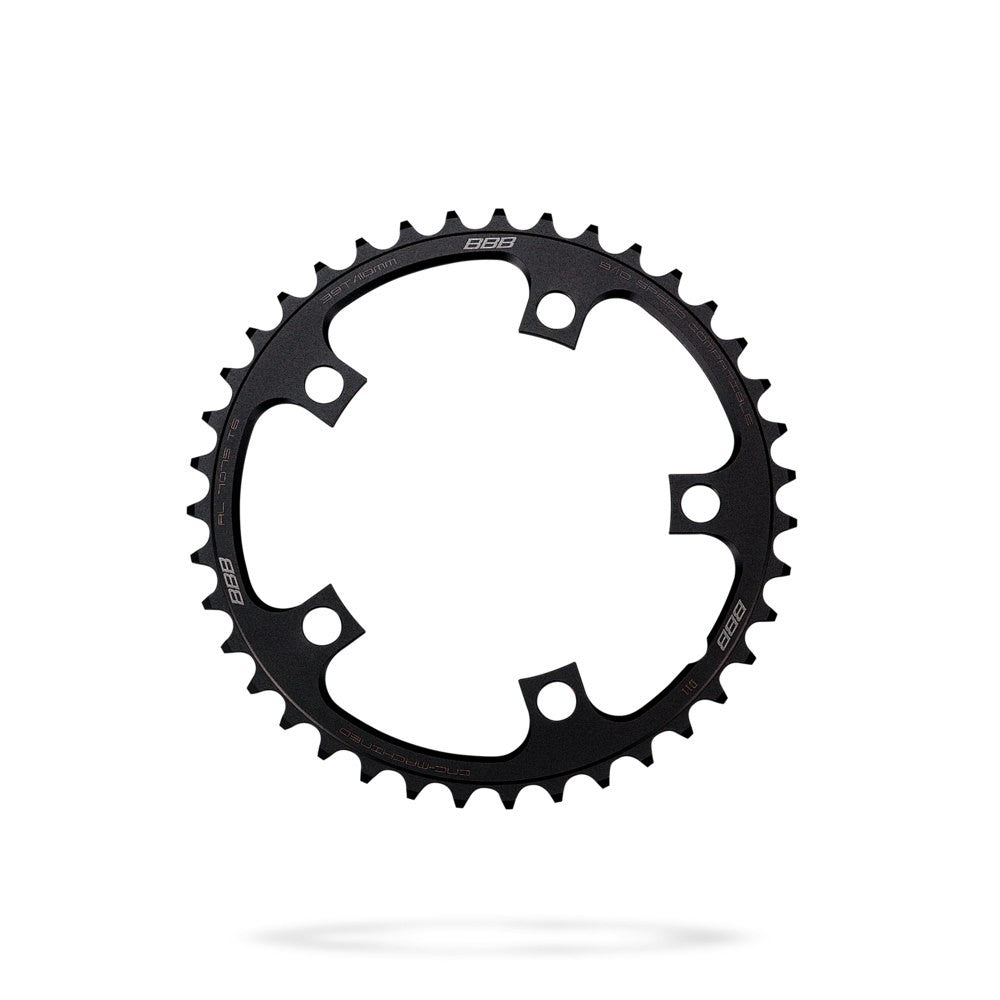 BBB Cycling BCR-31S CompactGear Shimano Compact Sram 9/10 110 PCD Small Chainring - 39T Black