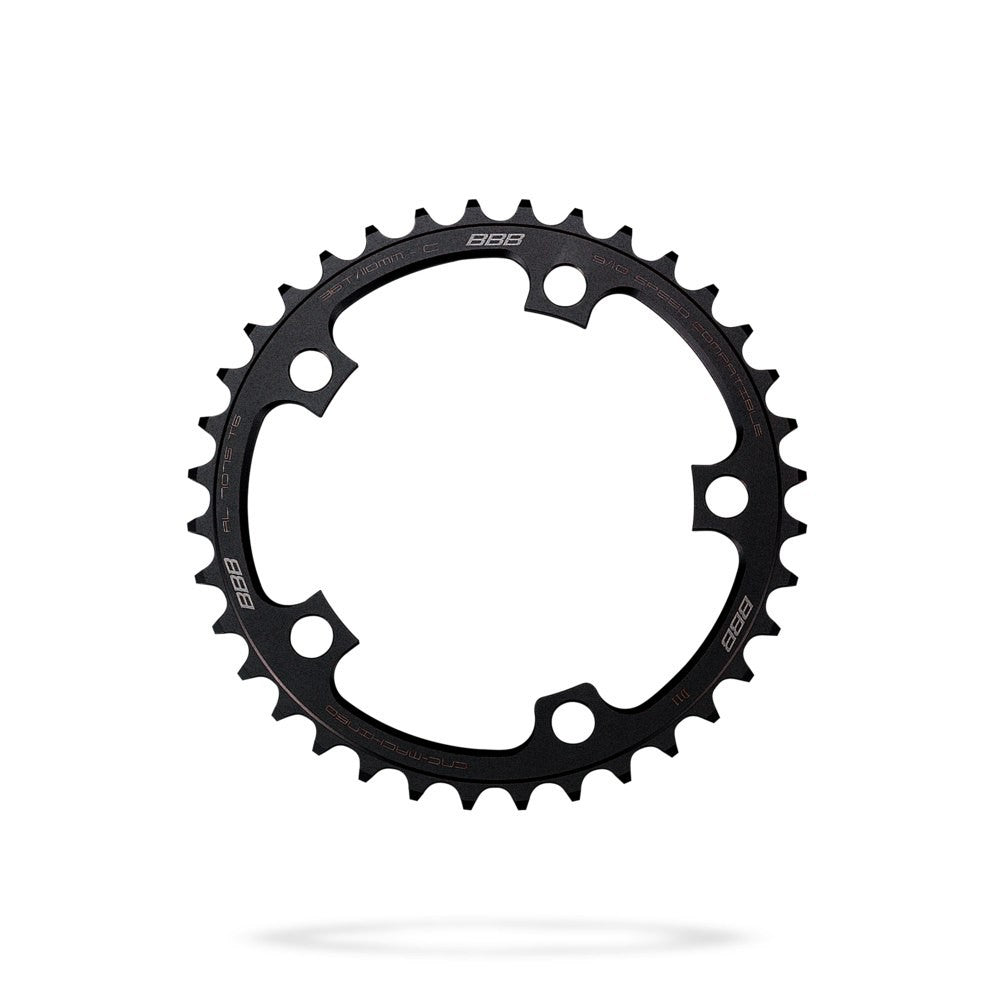 BBB Cycling BCR-32S CompactGear Campagnolo UT/PT 110 PCD Compact Small Chainring - 36T Black