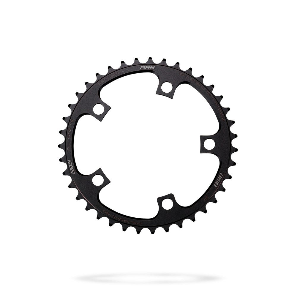 BBB Cycling BCR-32S CompactGear Campagnolo UT/PT 110 PCD Compact Small Chainring - 39T Black