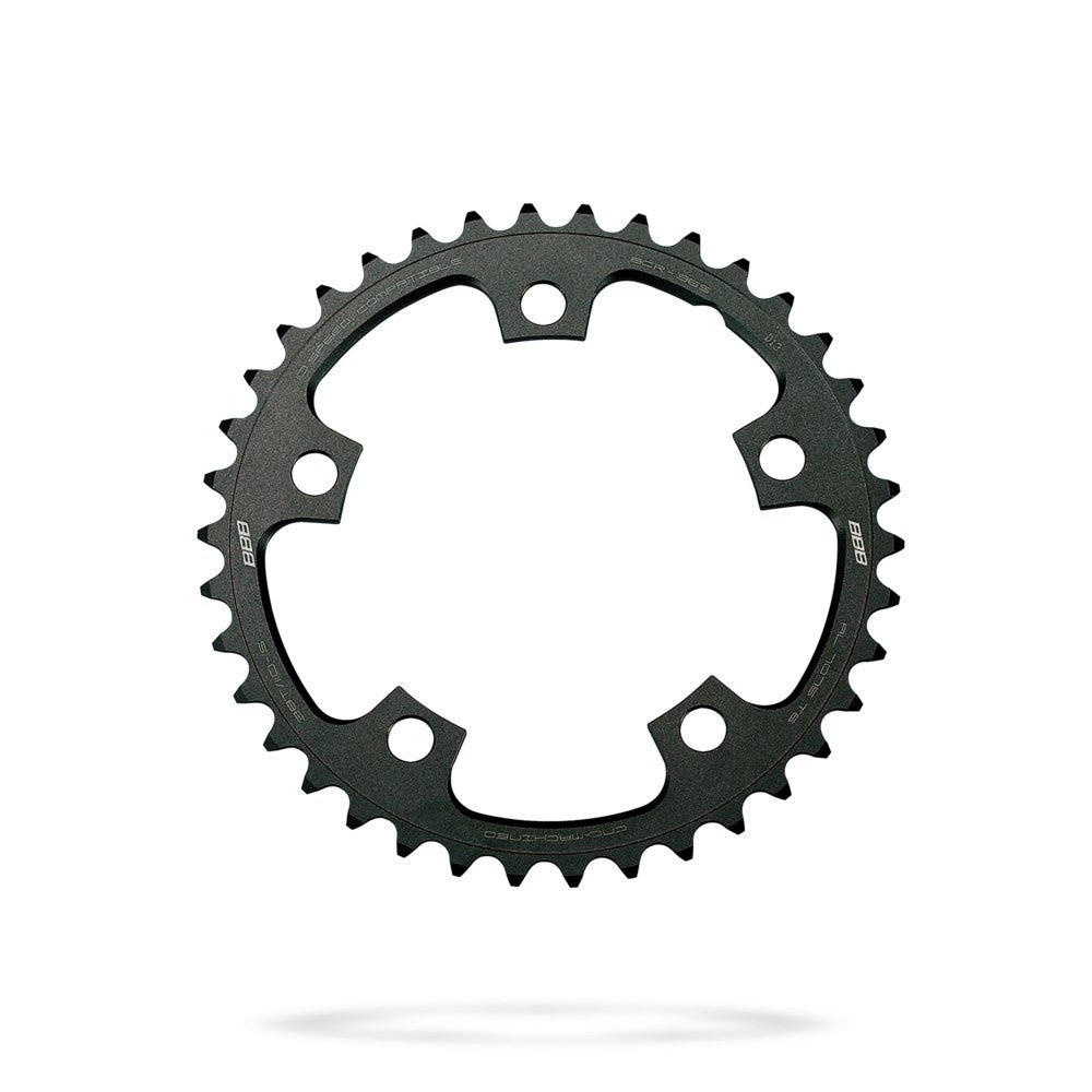 BBB Cycling BCR-36 CompactGear Shimano FC-6750 Small Chainring - 38T Black