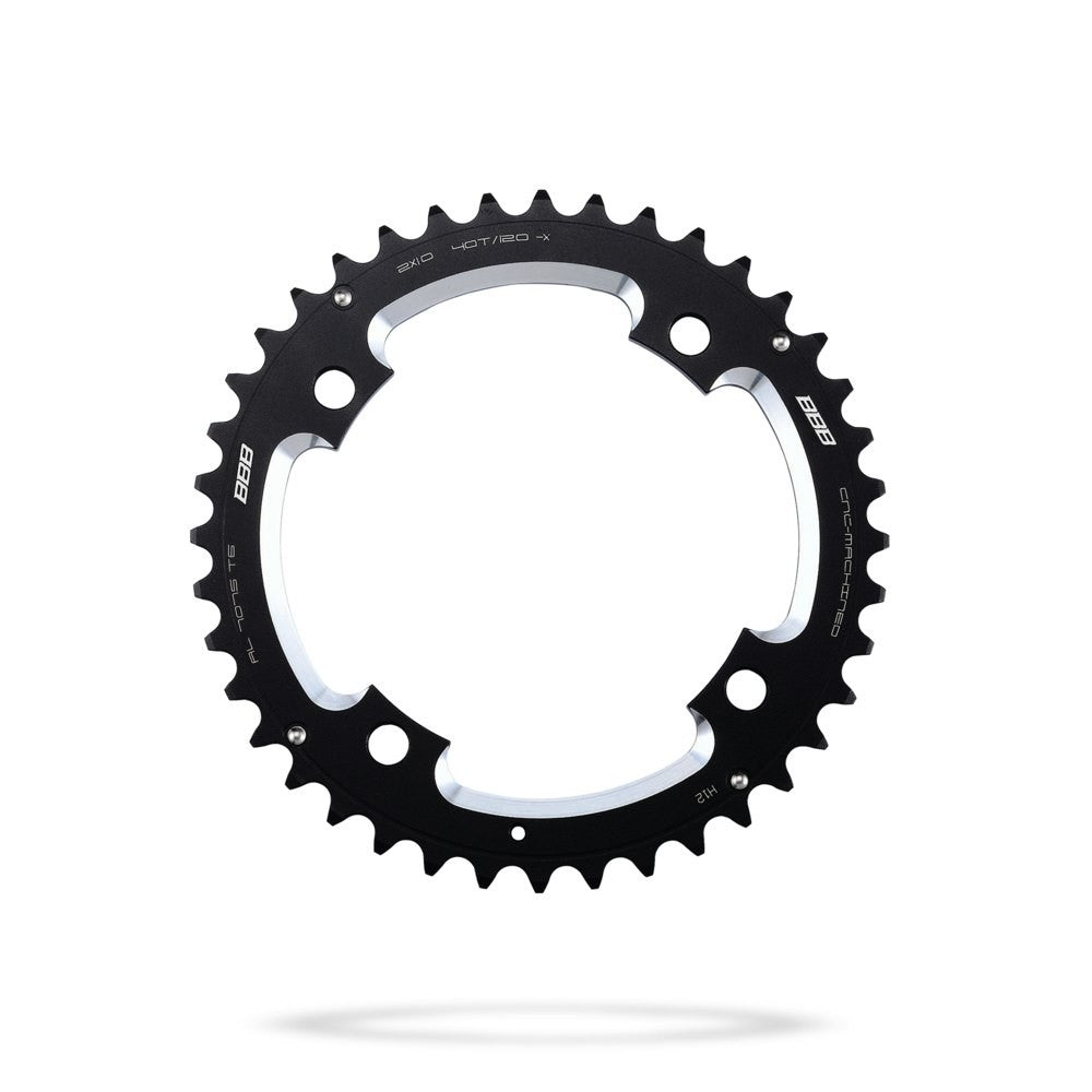 BBB Cycling BCR-41 MTBGear 2x10 Sram XX 120 PCD Chainring - 40T Black
