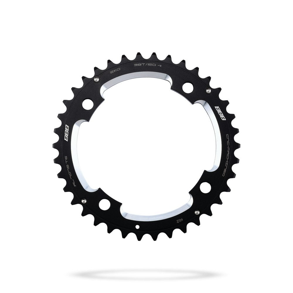 BBB Cycling BCR-41 MTBGear 2x10 Sram XX 120 PCD Chainring - 38T Black