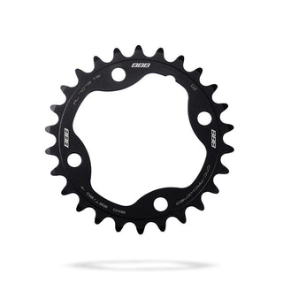 BBB Cycling BCR-42 MTBGear 2x10 Sram XX 80 PCD Chainring - 26T Black