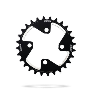 BBB Cycling BCR-46 MTBGear Comp 2x10 Shimano XT 64 PCD Chainring - 28T Black