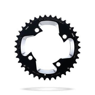 BBB Cycling BCR-47S MTBGear Comp 4 ARM 3x10 Shimano 96 PCD Chainring - 38T Black