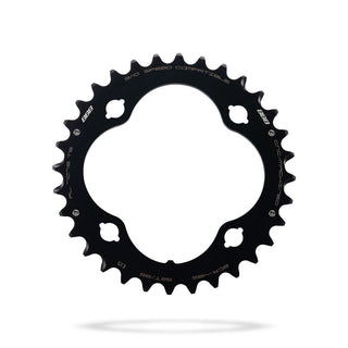 BBB Cycling BCR-48S MTBGear Comp 4 ARM 3x10 Shimano 96 PCD Chainring - 32T Black