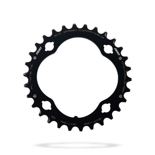 BBB Cycling BCR-48S MTBGear Comp 4 ARM 3x10 Shimano 96 PCD Chainring - 30T Black