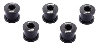 BBB Cycling BCR-51.BK Hexstars Chainring Bolts 5 Pcs - Black