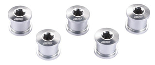 BBB Cycling BCR-51.SI Hexstars Chainring Bolts 5 Pcs - Silver