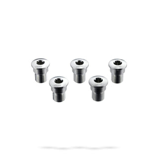 BBB Cycling BCR-55S Chainring Bolts Torx Stars 10 Speed Shimano - Silver