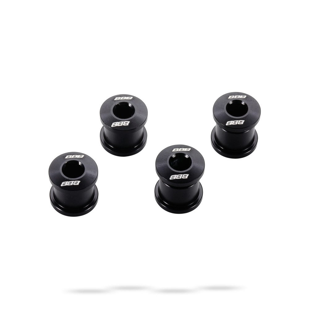 BBB Cycling BCR-5S Fourstars 11 Speed Shimano Chainring Bolts - Black