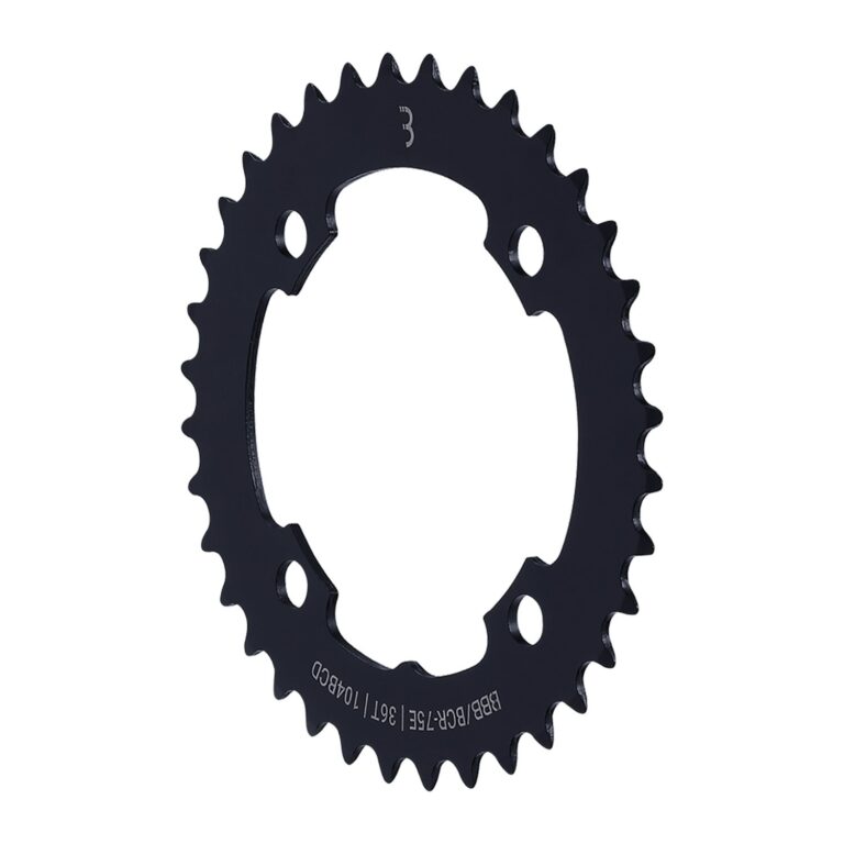 BBB Cycling BCR-75E-36T E-Bike Gear Steel Chainring 104MM - 36T Black