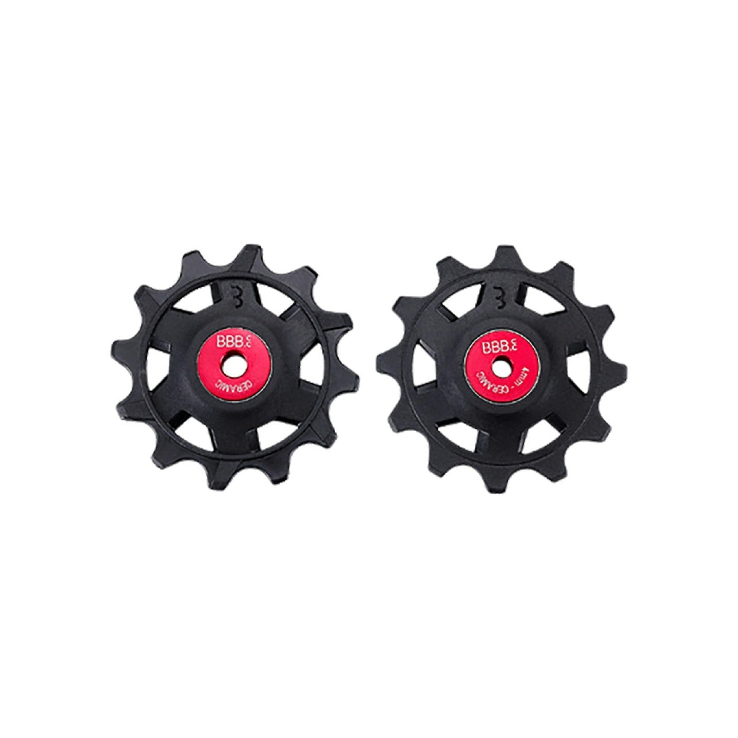 BBB Cycling BDP-20 Derailleur Pulleys Roller Boys Ceramic Comp. Sram - 12T Black