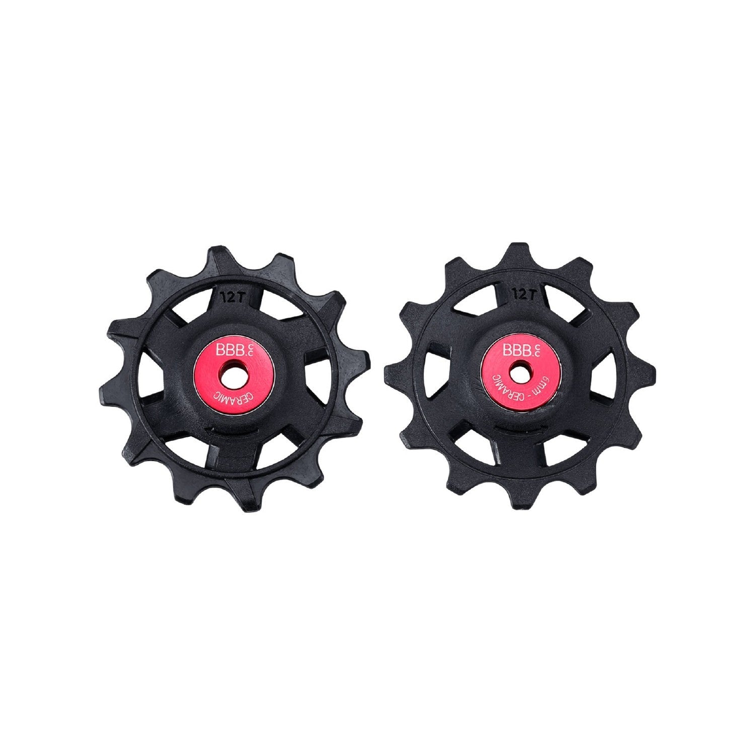 BBB Cycling RollerBoys Ceramic Derailleur Pulleys 12T-12T SRAM XPLR Compatible